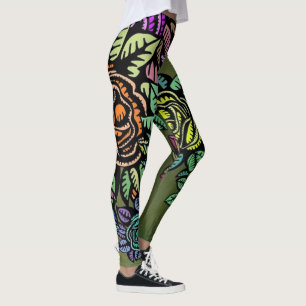 Blumen   Zazzle_Growshop. Leggings