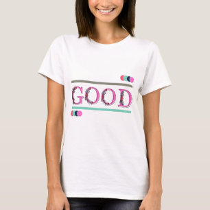 Blumen Zitate Text Sommer  T-Shirt