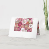 Blumen zum Muttertag Karte (Rückseite)