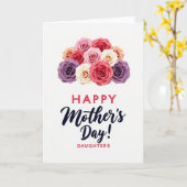 Blumen zum Muttertag Töchter Karte (Gelbe Blume)