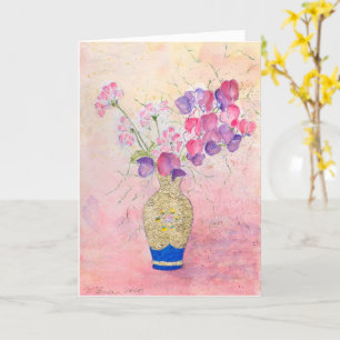 Blumen zum Valentinstag.... Karte