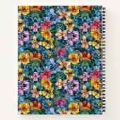 Blumenabundance-SpiralNotebook Notizblock (Rückseite)