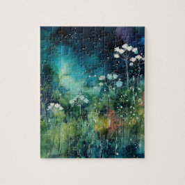 Blumenalkohol-Collage Puzzle