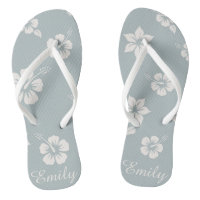 BlumenAloha Hawaii-Blau dreht die einfachen