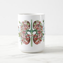 Blumenanatomie Nierenstelle Kaffeetasse