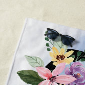 Blumenanker Junggeselinnen-Abschied Bridesmaid-Ges Strandtuch (Beispiel)