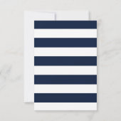 Blumenanker | Sommermenü RSVP Card (Rückseite)