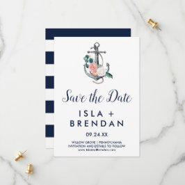 Blumenanker | Summer Save the Date Card
