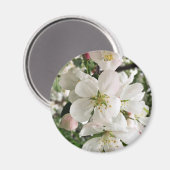 Blumenapfel Magnet (Vorderseite/Rückseite)