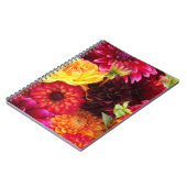 Blumenarrangement Foto Notizblock (Linke Seite)