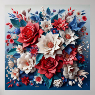 Blumenarrangement Poster