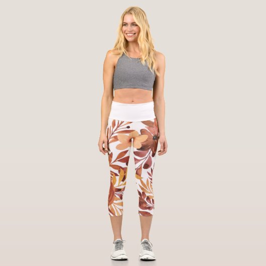 Blumenarrangements Capri Leggings (Vorderseite)