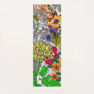 Blumenarrangier-Yogamatte Yogamatte