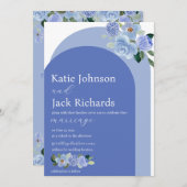 Blumenarschenhochzeit Einladung (Vorne/Hinten)