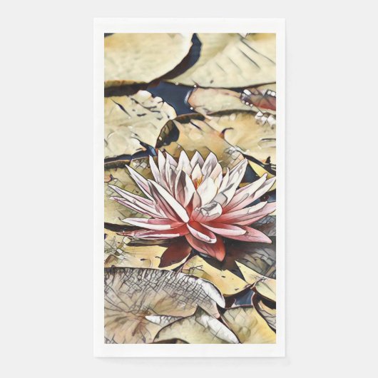 Blumenart 01-23 serviette (Vorderseite)