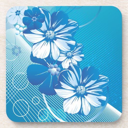 Blumenart 10 Untersetzer (Vorderseite)