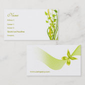 Blumenart Visitenkarte (Vorne/Hinten)