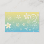 Blumenart Visitenkarte (Rückseite)