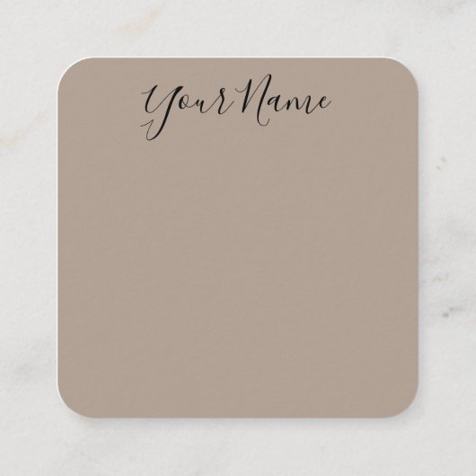 Blumenästhesie | Chic | Boho | Visitenkarte (Rückseite)