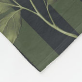 Blumenästhesie Fleecedecke (Ecke)