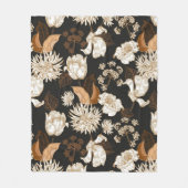 Blumenästhesie Fleecedecke (Vorderseite)