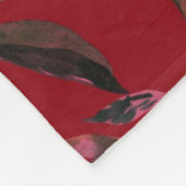 Blumenästhesie Fleecedecke (Ecke)