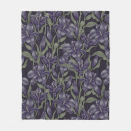 Blumenästhesie Fleecedecke