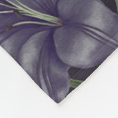 Blumenästhesie Fleecedecke (Ecke)