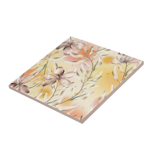 Blumenästhesie Fliese (Seite)