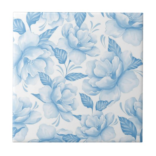 Blumenästhesie Fliese (Vorderseite)