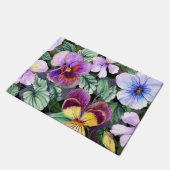 Blumenästhesie Fußmatte (Schrägansicht)