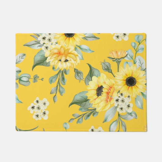 Blumenästhesie Fußmatte (Vorderseite)