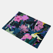 Blumenästhesie Fußmatte (Schrägansicht)