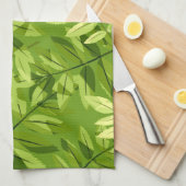 Blumenästhesie Geschirrtuch (Viertel Falte)