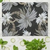 Blumenästhesie Geschirrtuch (Gefaltet)