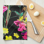 Blumenästhesie Geschirrtuch (Viertel Falte)