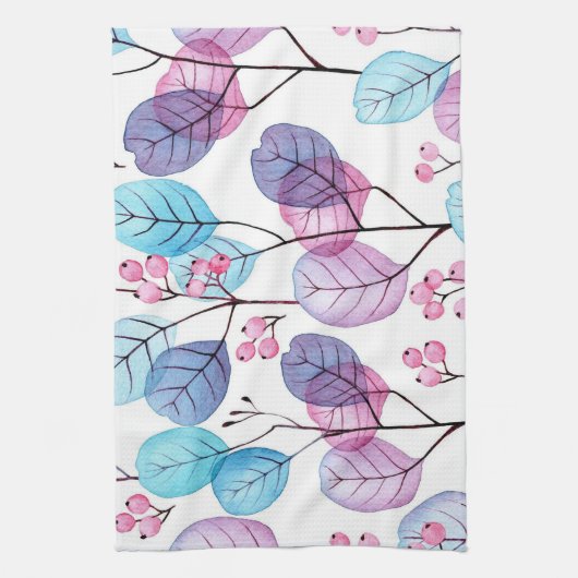 Blumenästhesie Geschirrtuch (Vertikal)