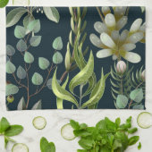 Blumenästhesie Geschirrtuch (Gefaltet)