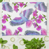 Blumenästhesie Geschirrtuch (Gefaltet)