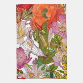 Blumenästhesie Geschirrtuch (Vertikal)