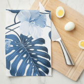 Blumenästhesie Geschirrtuch (Viertel Falte)