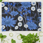 Blumenästhesie Geschirrtuch (Gefaltet)