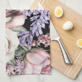 Blumenästhesie Geschirrtuch (Viertel Falte)