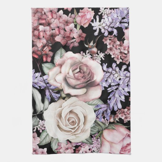 Blumenästhesie Geschirrtuch (Vertikal)