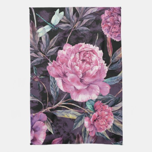 Blumenästhesie Geschirrtuch (Vertikal)