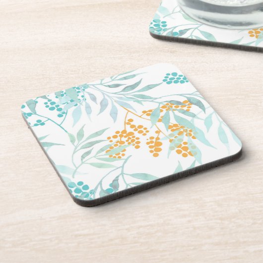 Blumenästhesie Getränkeuntersetzer (Linke Seite)