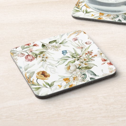 Blumenästhesie Getränkeuntersetzer (Linke Seite)