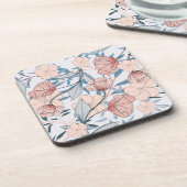 Blumenästhesie Getränkeuntersetzer (Linke Seite)