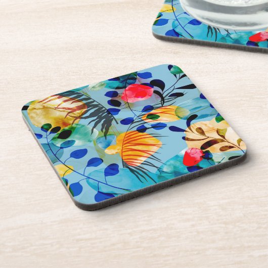 Blumenästhesie Getränkeuntersetzer (Linke Seite)