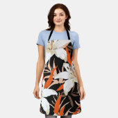 Blumenästhesie Schürze (Getragen)